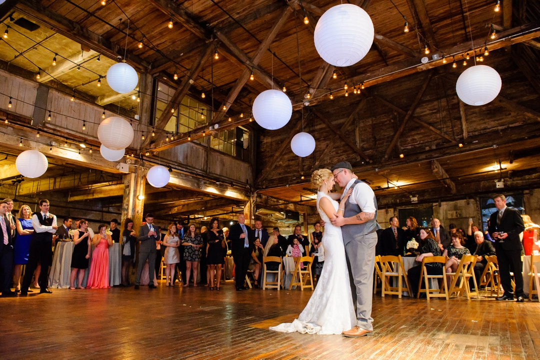 Greenpoint Loft Wedding  Photos in Brooklyn NY