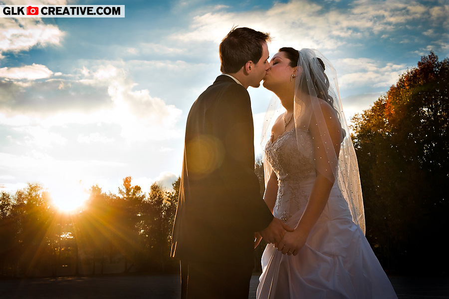 An Epic Kiss for an Epic Wedding
