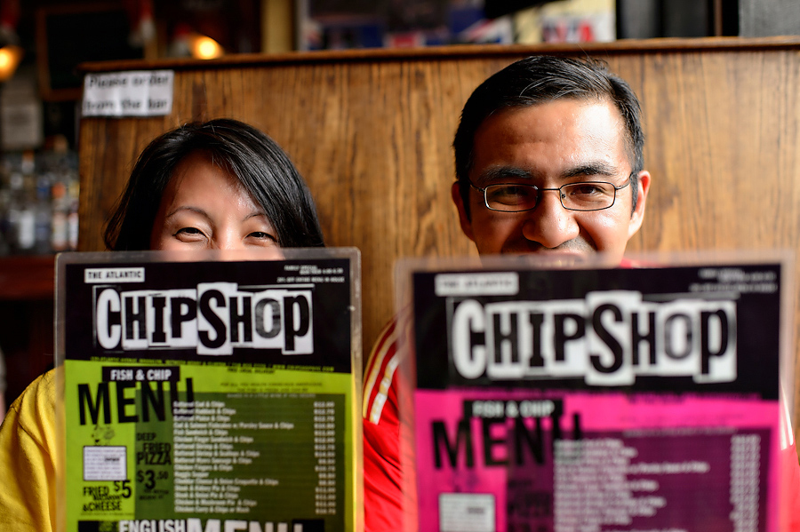 Hannah & Sergio’s New York Transit Museum Engagement Photos