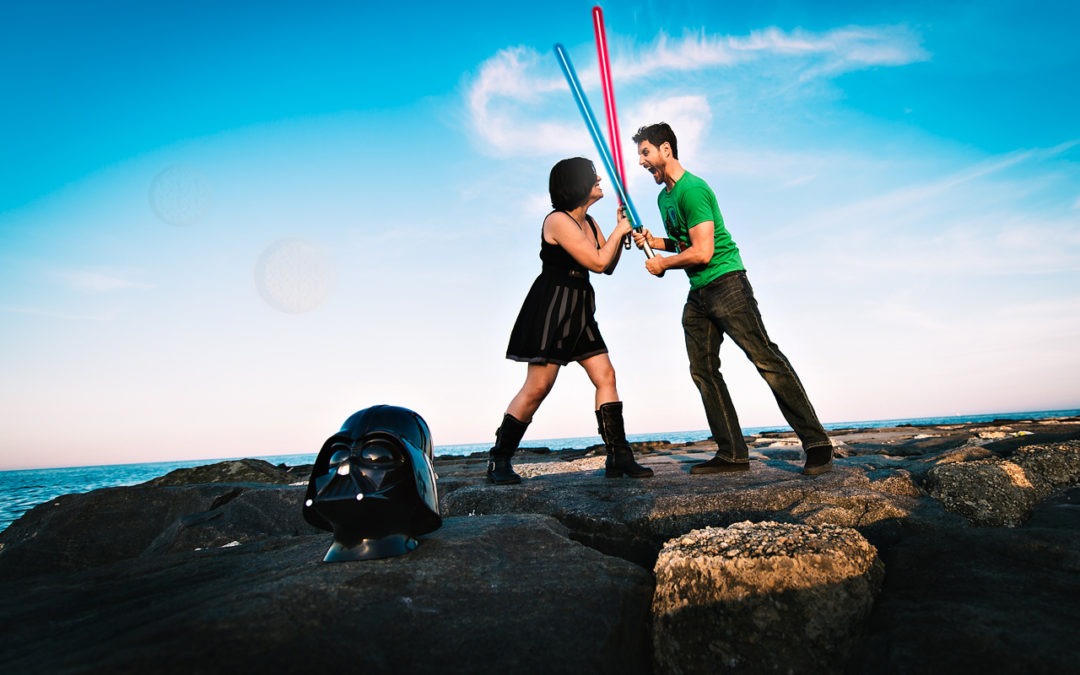 Love on the Dark Side of the Force {Becca & Clay Teaser}
