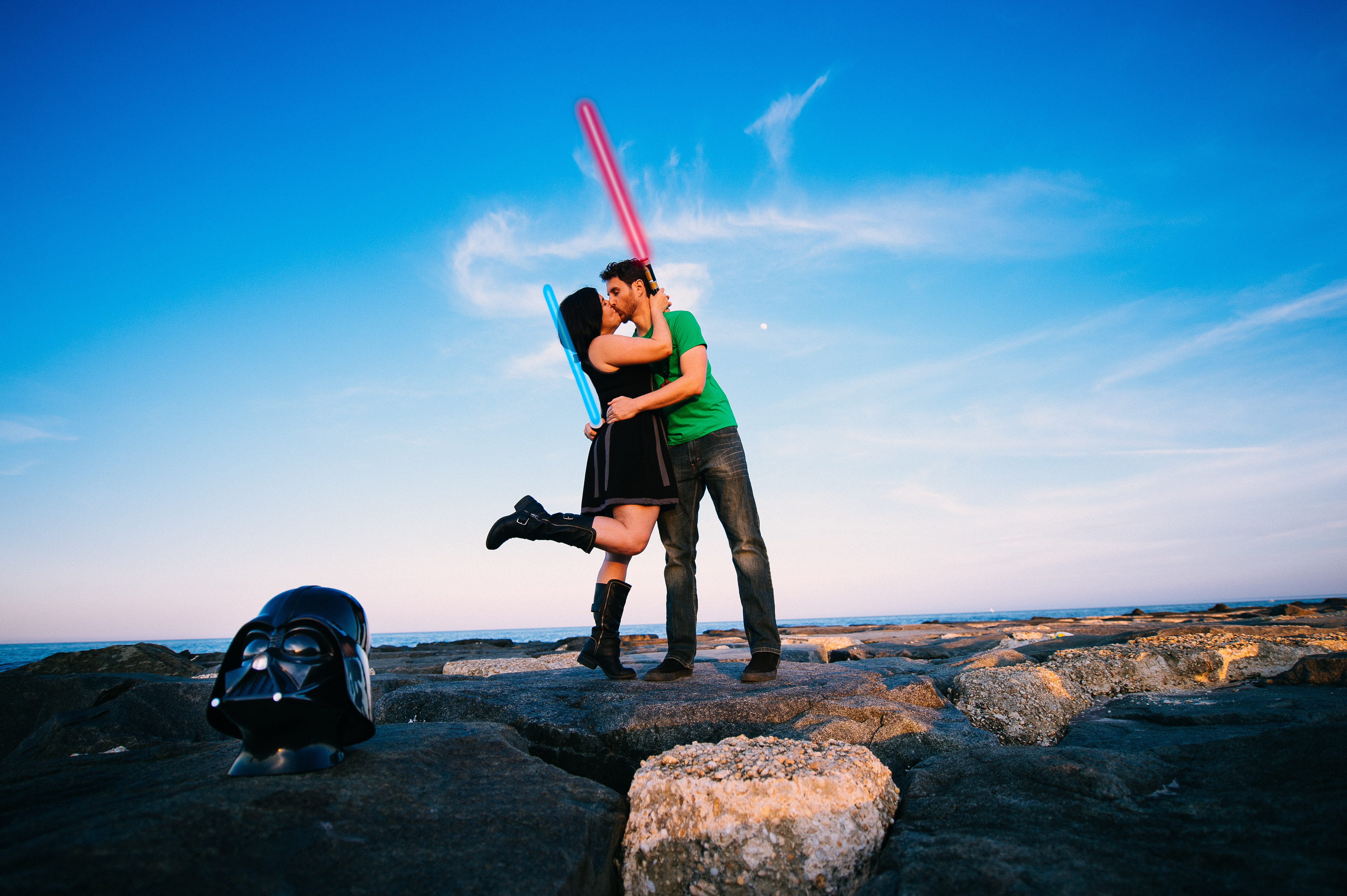 Rebecca & Clay’s Star Wars Themed Engagement Photos