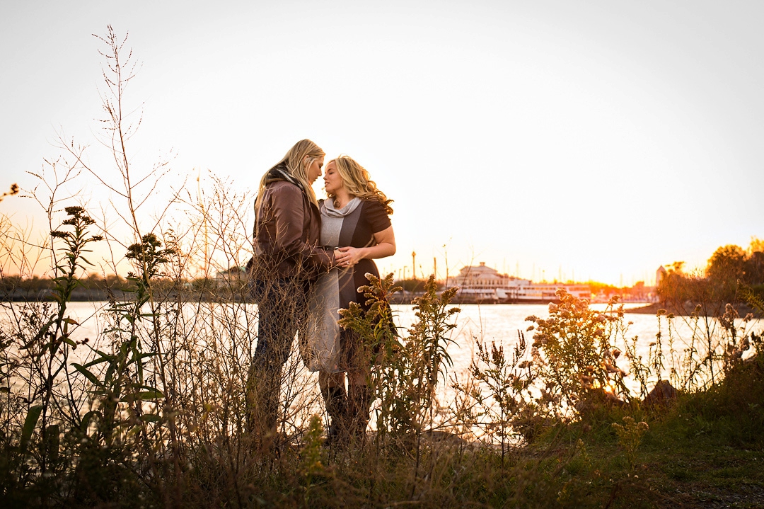 Jessica & Danielle’s Jersey City Engagement Photos