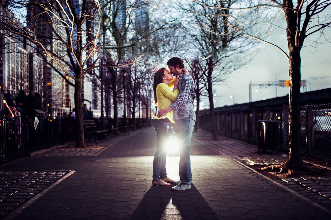 Batya & Matt’s Hudson River Greenway Engagement Photos