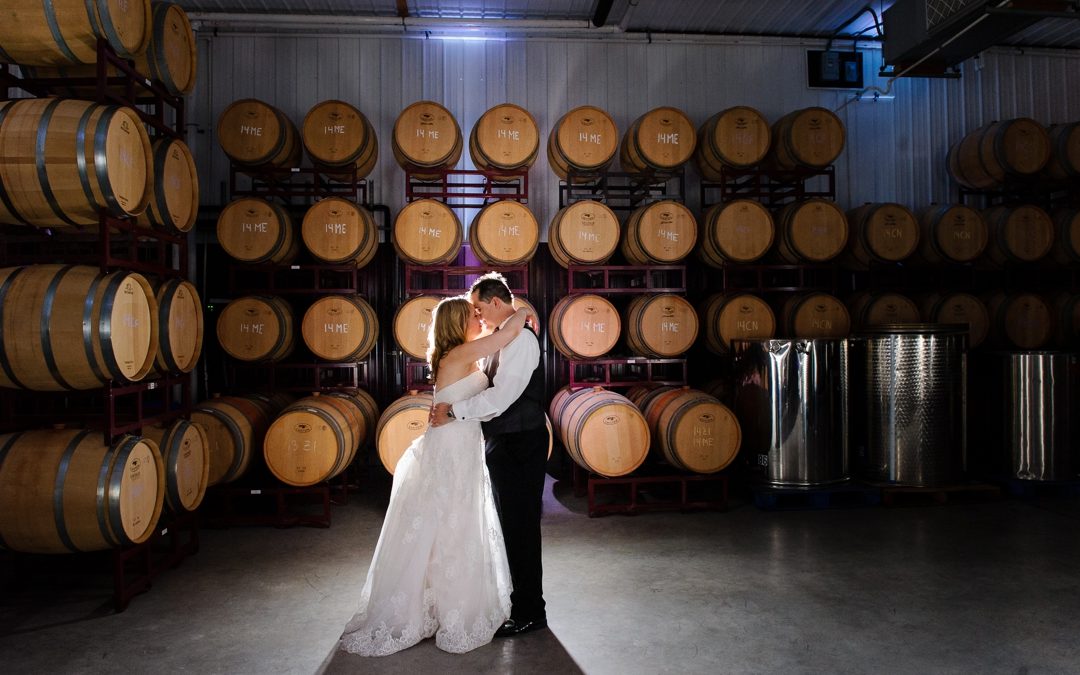 Valenzano Winery Wedding Photos | Caitlin + Ryan