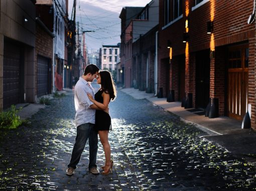 Mollie & Logan’s Hoboken Engagement Photos